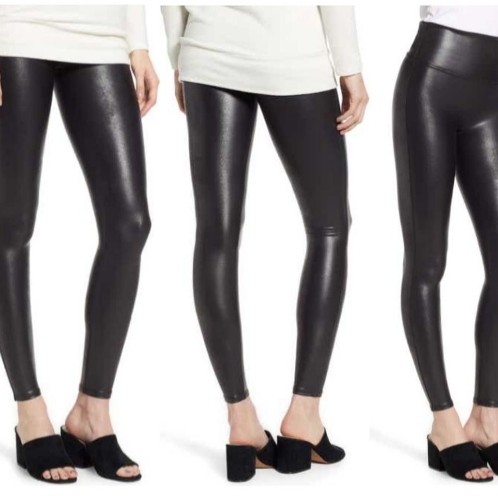 NWT Spanx Faux Leather Leggings